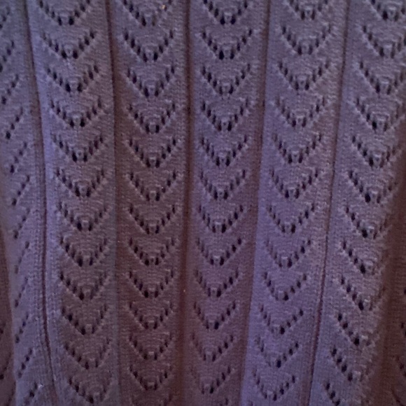 NWT- Hollister navy blue crop sweater - Picture 3 of 13